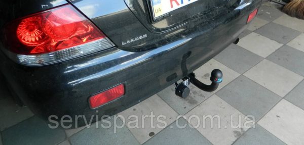 З'ємний фаркоп на Mitsubishi Lancer IX 2003-2007