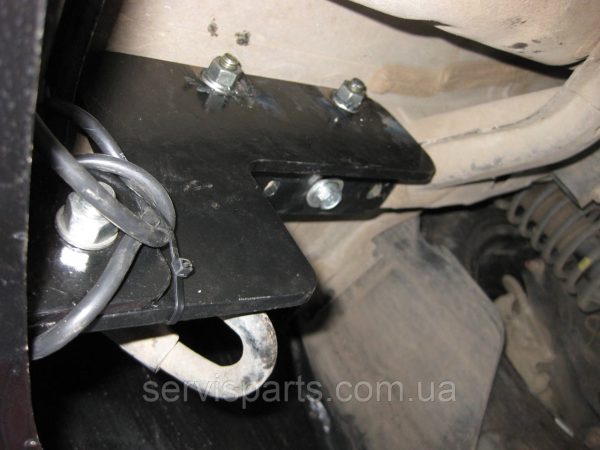 З'ємний фаркоп на Mitsubishi Lancer X 2007-2012 - Зображення 9