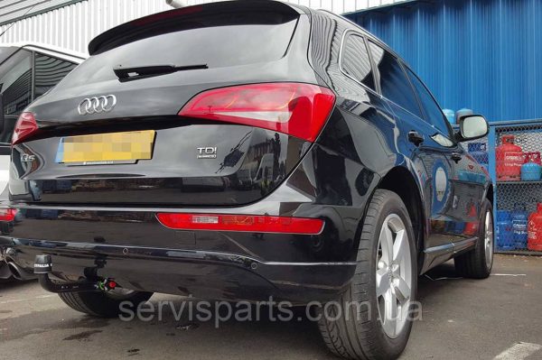 Фаркоп Audi Q5 (Ауді Q5) Швидкознімний вертикальний автомат на ключі