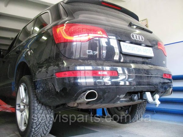 Фаркоп Audi Q7 2005-2015 під швидкоз'ємну вставку американець (Ауді Q7) - Зображення 4