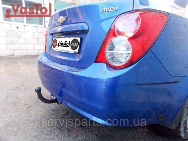 Фаркоп Chevrolet Aveo T300 2011- (Шевроле Авео Т300) - Зображення 6