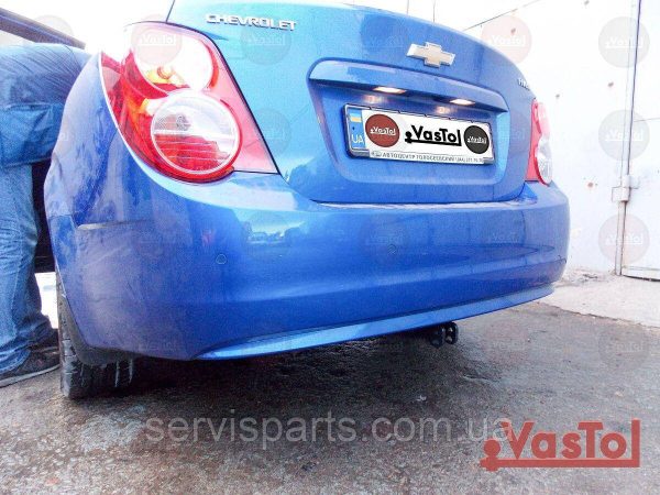 Фаркоп Chevrolet Aveo T300 2011- (Шевроле Авео Т300) - Зображення 7
