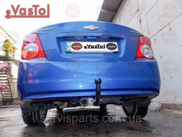 Фаркоп Chevrolet Aveo T300 2011- (Шевроле Авео Т300) - Зображення 9