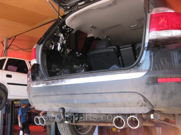 Фаркоп Toyota Highlander 2007-2014 (Тойота Хайлендер XU40) без підрізу бампера. - Зображення 4