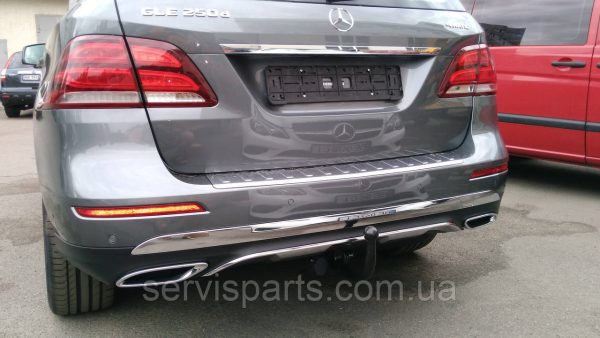 Швидкознімний фаркоп на Mercedes GLE W166 2015-2019 на ключах - Зображення 7