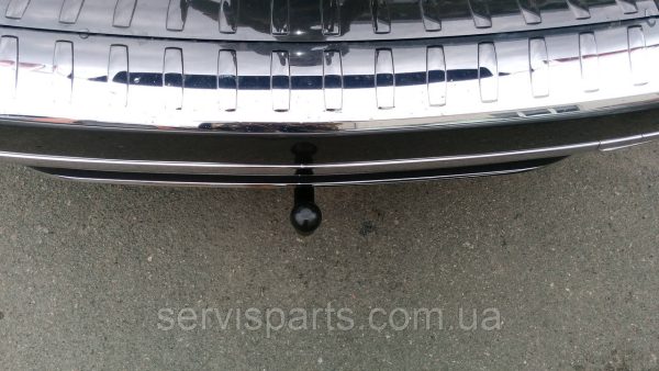 Швидкознімний фаркоп на Mercedes GLE W166 2015-2019 на ключах - Зображення 10