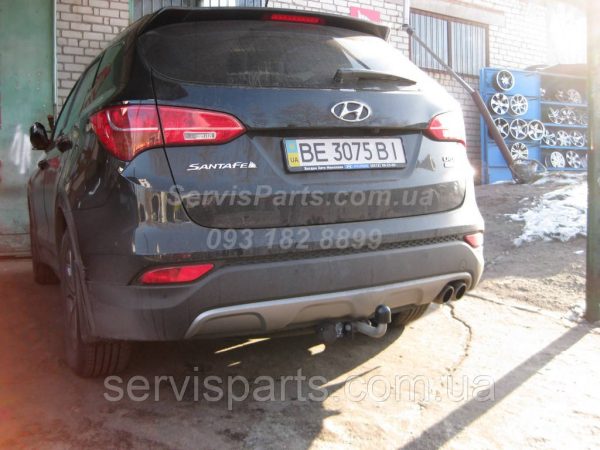 Фаркоп Hyundai Santa Fe 2012-2018 (Хундай Санта Фе) Україна
