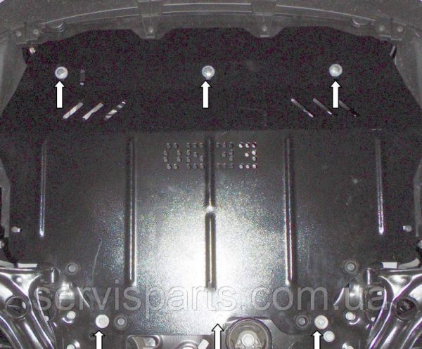 Захист двигуна Volkswagen Jetta 6 2010-2018 (Фольксваген Джетта 6) - Зображення 2