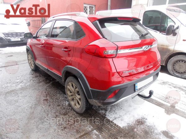 З'ємний фаркоп на Chery Tiggo 2 2017- (Чері Тіго)