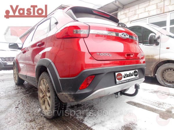 З'ємний фаркоп на Chery Tiggo 2 2017- (Чері Тіго) - Зображення 2
