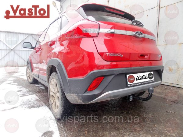 З'ємний фаркоп на Chery Tiggo 2 2017- (Чері Тіго) - Зображення 7