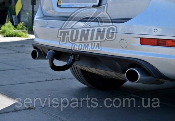 Швидкознімний фаркоп на Volkswagen Touareg 2002-2018 на ключі (Фольксваген Туарег) - Зображення 4