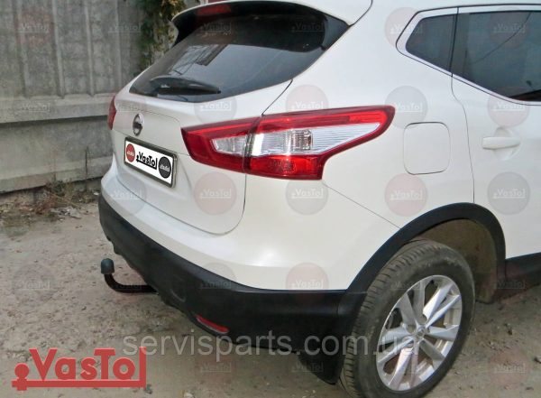 Знімний гак фаркоп на Nissan Qashqai J11 2014-2019 (Нісан Кашкай) - Зображення 2