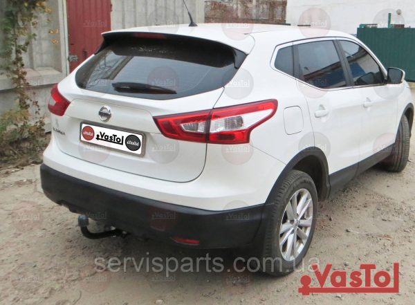 Знімний гак фаркоп на Nissan Qashqai J11 2014-2019 (Нісан Кашкай) - Зображення 5