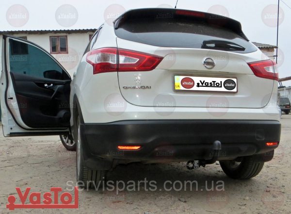 Знімний гак фаркоп на Nissan Qashqai J11 2014-2019 (Нісан Кашкай) - Зображення 7