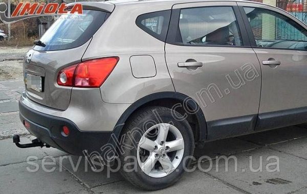 Польський фаркоп Nissan Qashqai J10 2007-2014 (також Qashqai +2) - Зображення 3