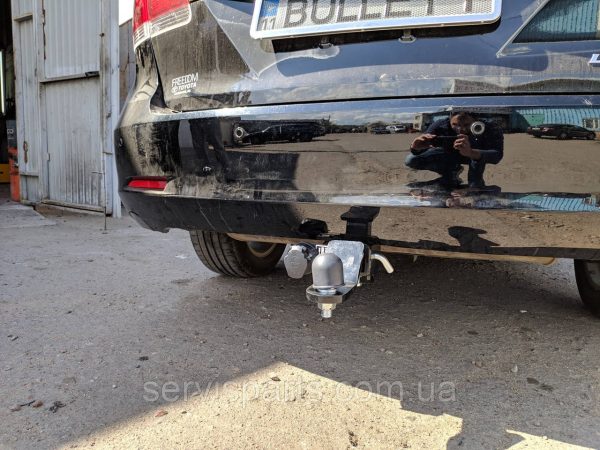 З'єднаний фаркоп Toyota Venza 2008-2017 (Тойота Венза) Американська вставка під квадрат - Зображення 5