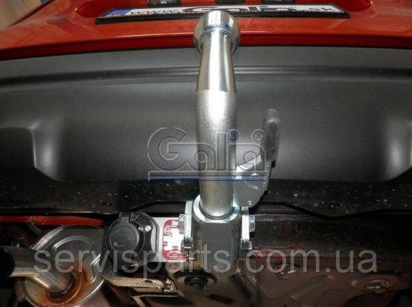 Оцинкований фаркоп знімний гак на Renault Captur 2013-2021 (Рено Каптюр) - Зображення 4