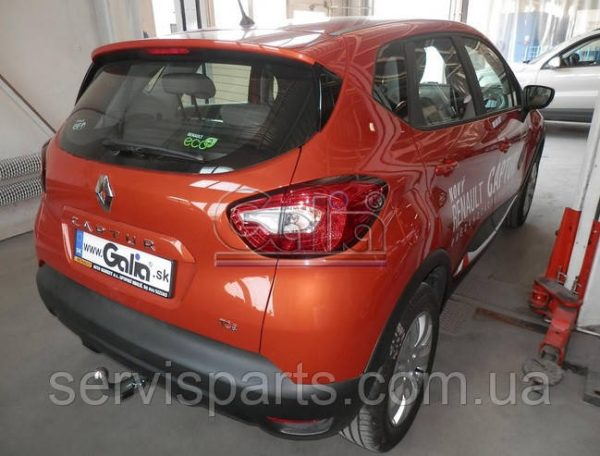 Оцинкований фаркоп знімний гак на Renault Captur 2013-2021 (Рено Каптюр) - Зображення 5