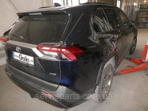 Оцинкований фаркоп на Toyota Rav 4 V 2018- Швидкознімний автомат на ручці - Зображення 3