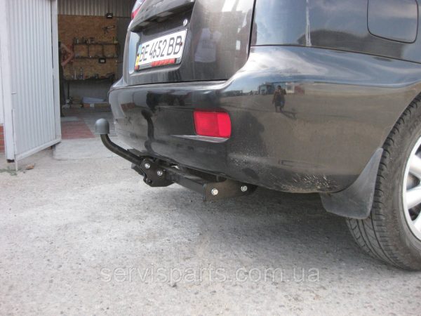 Знімний фаркоп на Chevrolet Tacuma (Daewoo Rezzo) без підрізання бампера. - Зображення 5