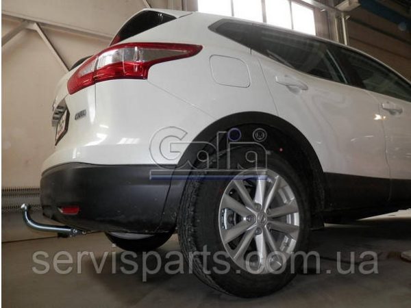 Оцинкований фаркоп на Nissan Qashqai J11 2013-2021 (Нісан Кашкай) - Зображення 9