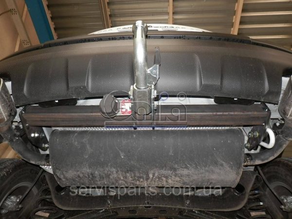 Оцинкований фаркоп на SsangYong Korando 2010 (СсангЙонг Корандо) - Зображення 4