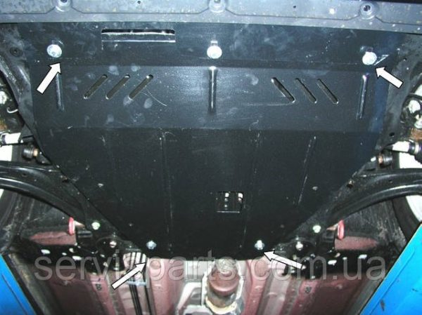 Захист двигуна Nissan Kubistar 1998+ (Ніссан Кубістар) - Зображення 2