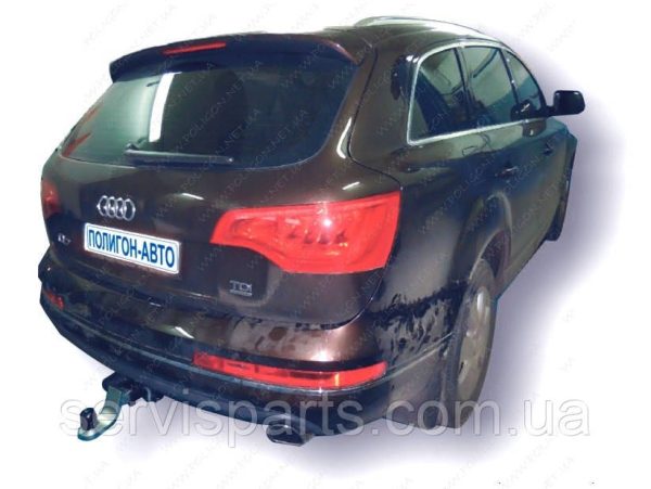 Фаркоп Audi Q7 2005-2015 під швидкоз'ємну вставку американець (Ауді Q7) - Зображення 6