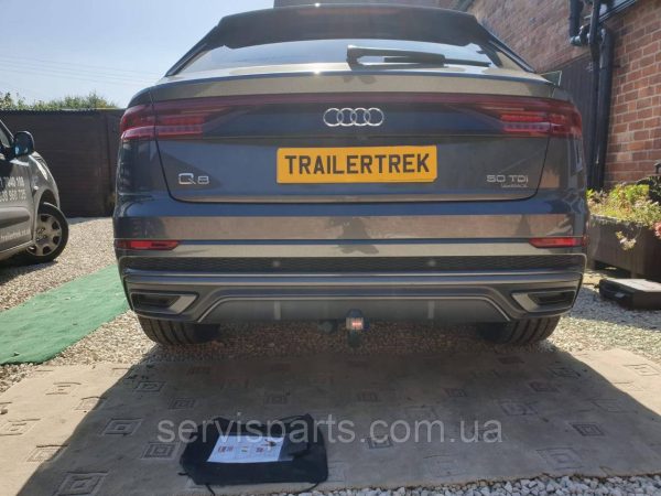 Фаркоп Audi Q8 2018- (вкл. SQ8, окрім Hybrid) швидкознімний на ключах - Зображення 3