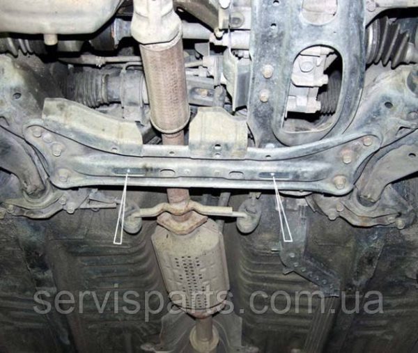 Захист двигуна Mazda 626 GE 1992-1997 (Мазда 626) - Зображення 7