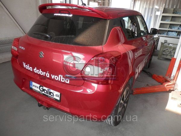 Оцинкований фаркоп на Suzuki Swift 2017- (Сузукі Свіфт) Швидкознімний автомат на ручці - Зображення 4