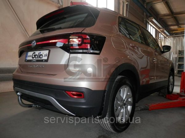 Фаркоп для Volkswagen T-Cross 2019- (Фольксваген ТіКрос) Швидкознімний автомат на ручці - Зображення 3