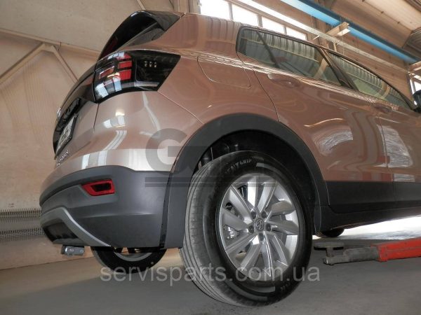 Фаркоп для Volkswagen T-Cross 2019- (Фольксваген ТіКрос) Швидкознімний автомат на ручці - Зображення 2