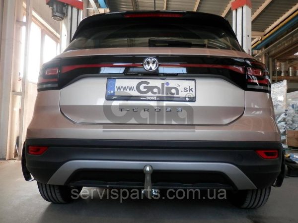 Фаркоп для Volkswagen T-Cross 2019- (Фольксваген ТіКрос) Швидкознімний автомат на ручці - Зображення 5