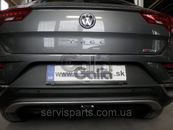 Фаркоп Volkswagen T-Roc 2017- (Фольксваген Тирок) оцинкований на болтах Швидкознімний автомат на ручці - Зображення 8