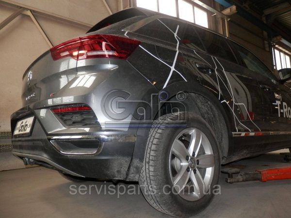 Фаркоп Volkswagen T-Roc 2017- (Фольксваген Тирок) оцинкований на болтах Швидкознімний автомат на ручці - Зображення 9
