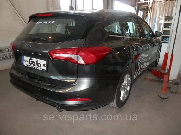 Оцинкований фаркоп для Ford Focus III 2019- (Форд Фокус универсал) Швидкознімний автомат на ручці - Зображення 2