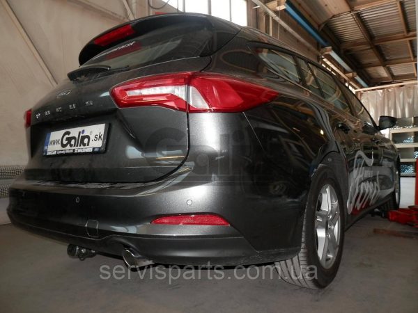 Оцинкований фаркоп для Ford Focus III 2019- (Форд Фокус универсал) Швидкознімний автомат на ручці - Зображення 5