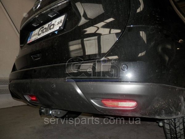 Оцинкований фаркоп на Nissan X-Trail T32 2014-2021 (Nissan Rogue USA) Швидкознімний автомат на ручці - Зображення 2