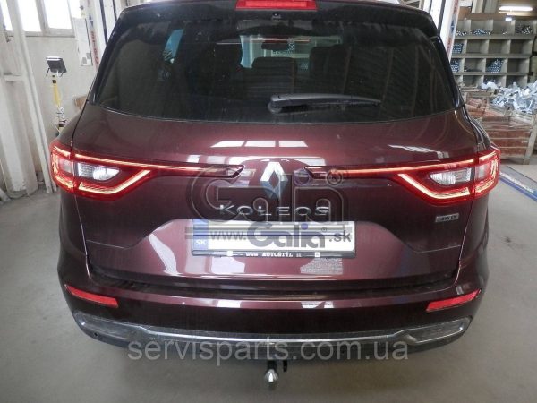 Оцинкований фаркоп на Renault Koleos 2016- - Зображення 2