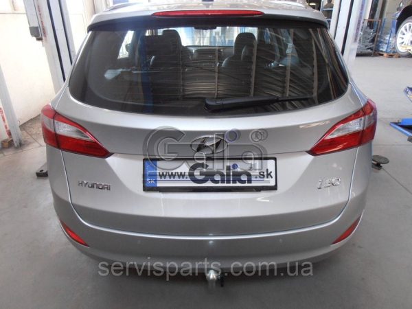 Оцинкований фаркоп для Hyundai I30 универсал 2012-2017 (Хундай Ай30) - Зображення 3