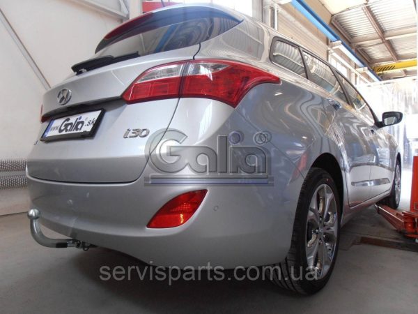 Оцинкований фаркоп для Hyundai I30 универсал 2012-2017 (Хундай Ай30) - Зображення 4