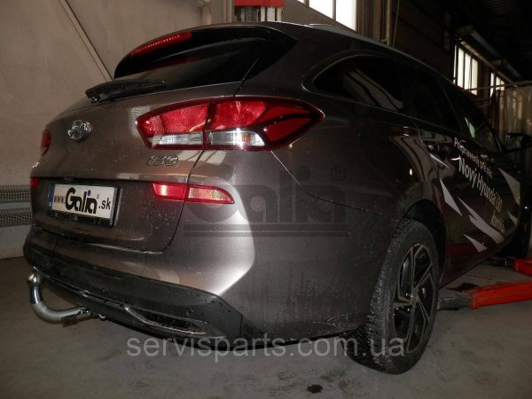 Оцинкований фаркоп для Hyundai I30 универсал 2018- (Хундай Ай30) - Зображення 2