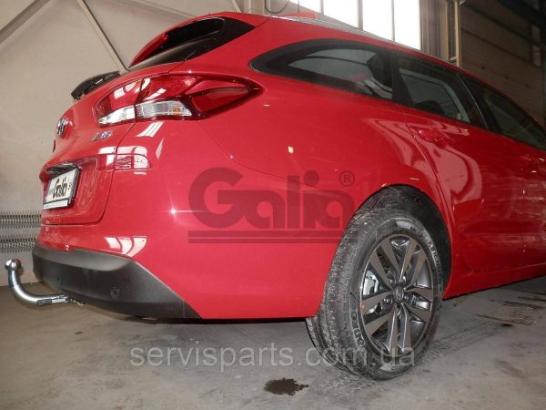 Оцинкований фаркоп для Hyundai I30 универсал 2018- (Хундай Ай30) - Зображення 3