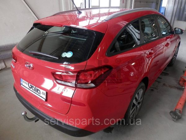 Оцинкований фаркоп для Hyundai I30 универсал 2018- (Хундай Ай30) - Зображення 5