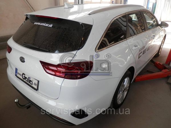 Оцинкований фаркоп на Kia Ceed SW 2018 без підрізання бампера. - Зображення 7