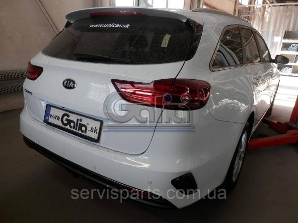 Оцинкований фаркоп на Kia Ceed SW 2018 без підрізання бампера. - Зображення 5