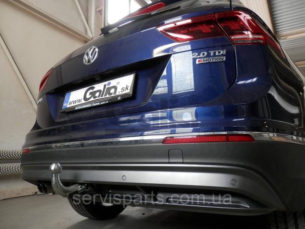 Оцинкований фаркоп Volkswagen Tiguan 2016- (Фольксваген Тігуан) - Зображення 6
