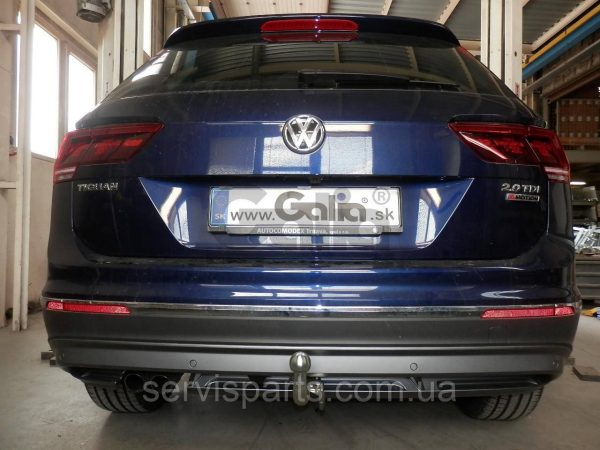 Оцинкований фаркоп Volkswagen Tiguan 2016- (Фольксваген Тігуан) - Зображення 5